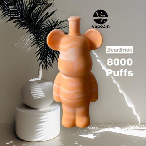 Gấu BearBrick 8000 Xoài