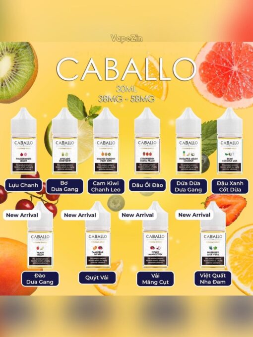 Juice Caballo Dứa Dừa Dưa gang