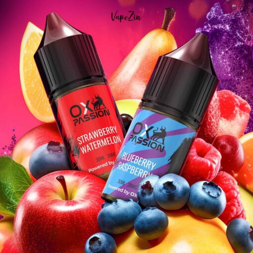 Juice OX Passion Mâm xôi Việt quất