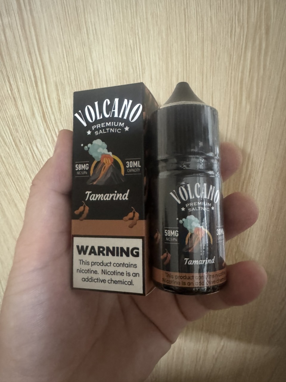 Tinh Dầu Volcano Juice 58mg - 30ml Chính Hãng Tinh Dầu Volcano Juice 58mg - 30ml Chính Hãng